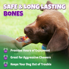 Lively Tails Marrow Bones dental surface cleaning may help reduce plaque.