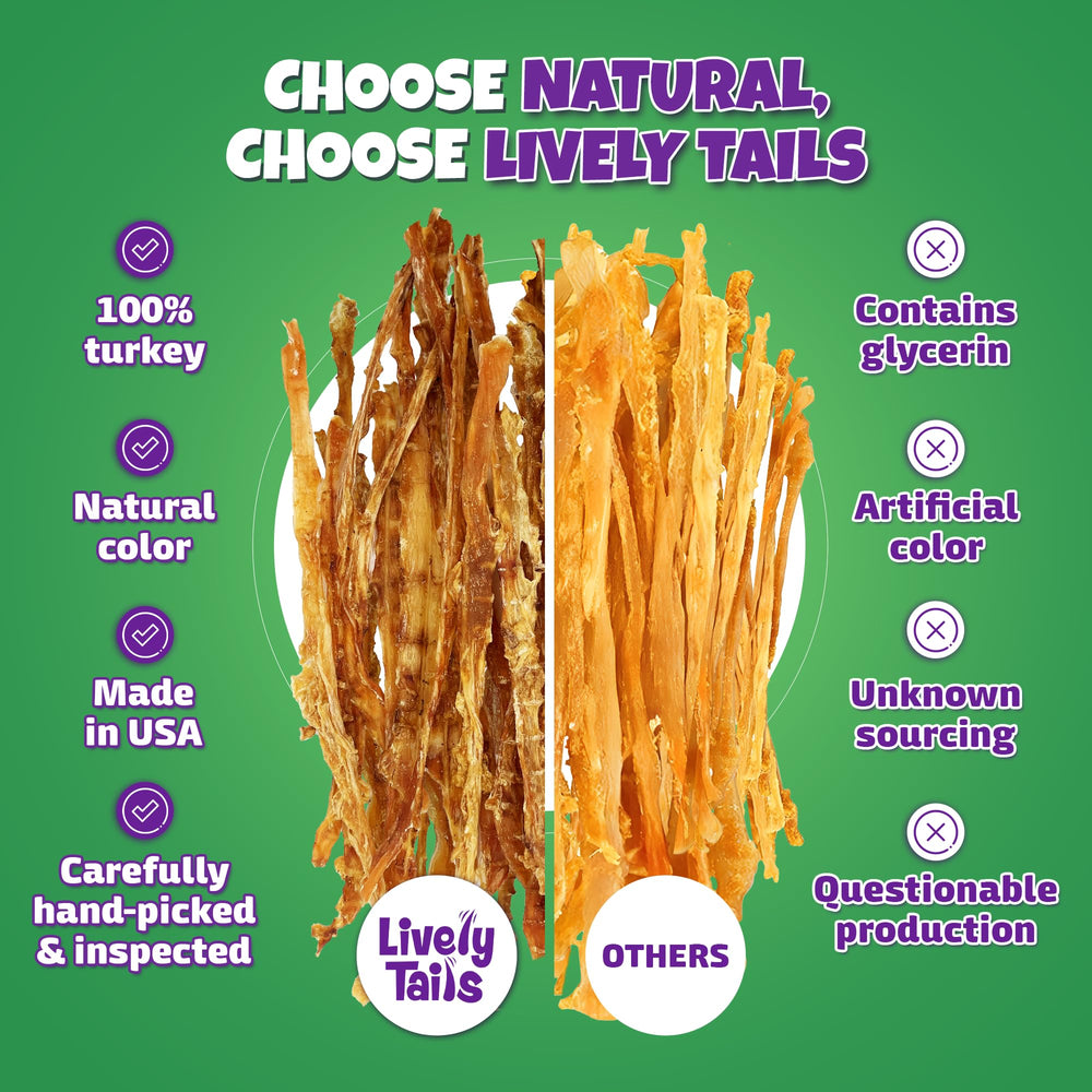 Lively Tails serving portion shows 12 oz bag for easy feeding.