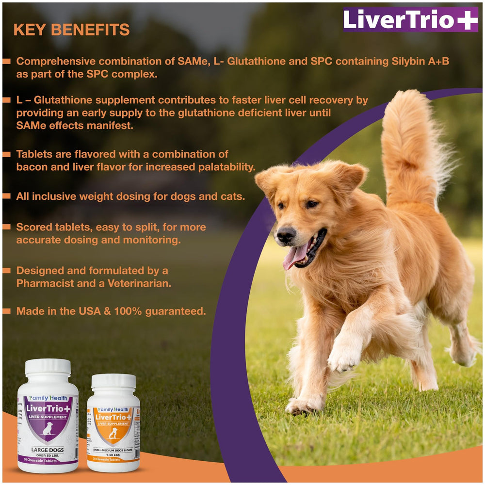 LiverTrio+ formula aiming for improved nutrient absorption.