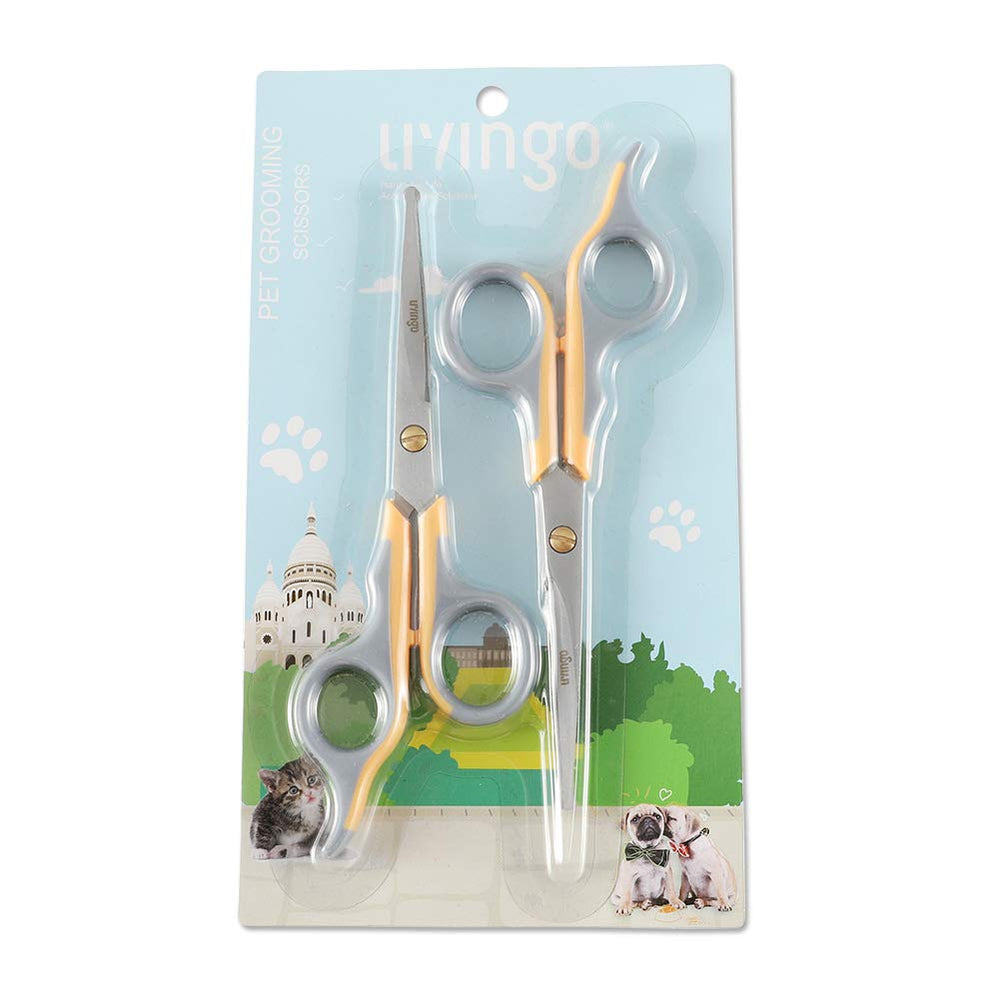 LIVINGO scissors detailing the face for precise grooming