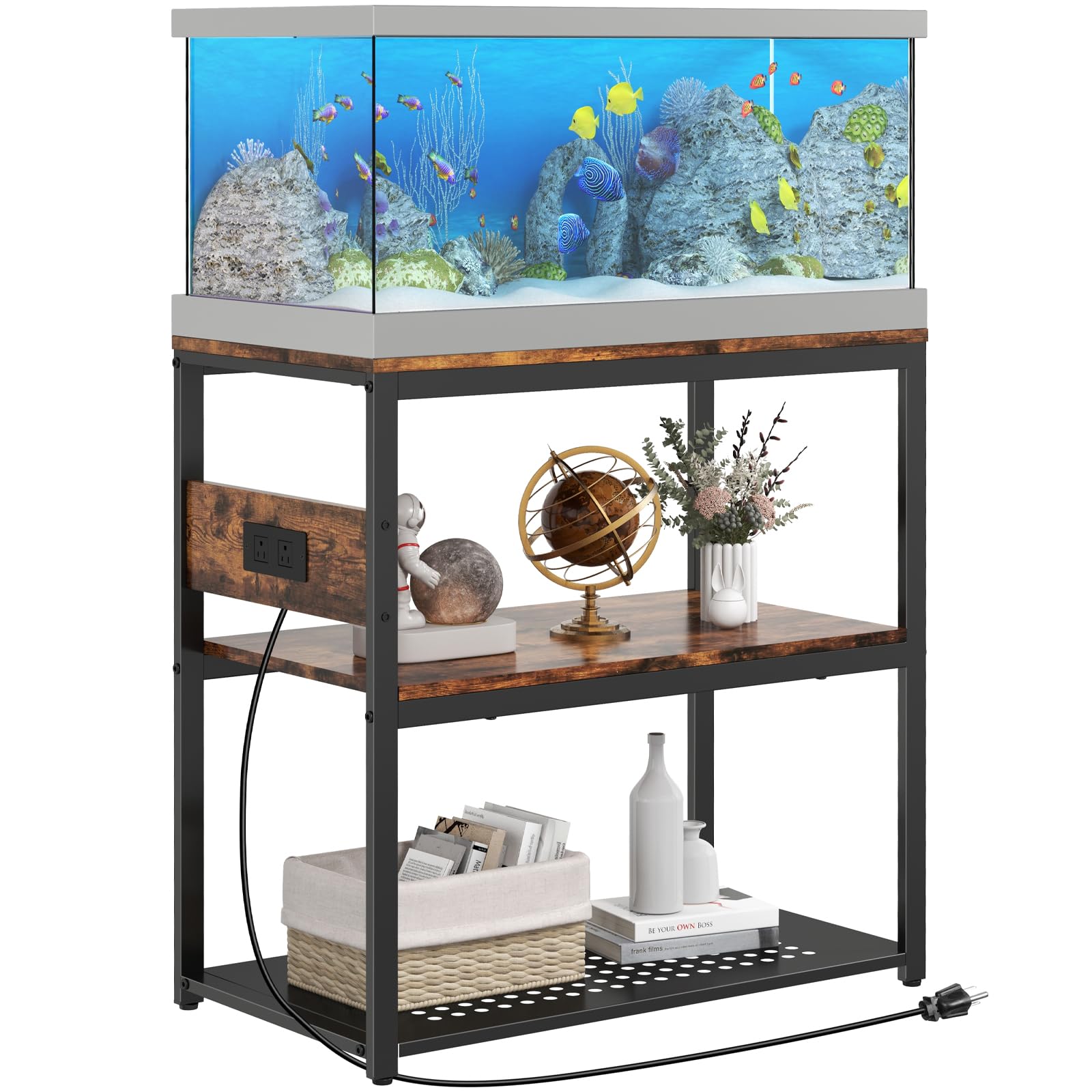 Livofloral stand shelf provides extra storage for supplies