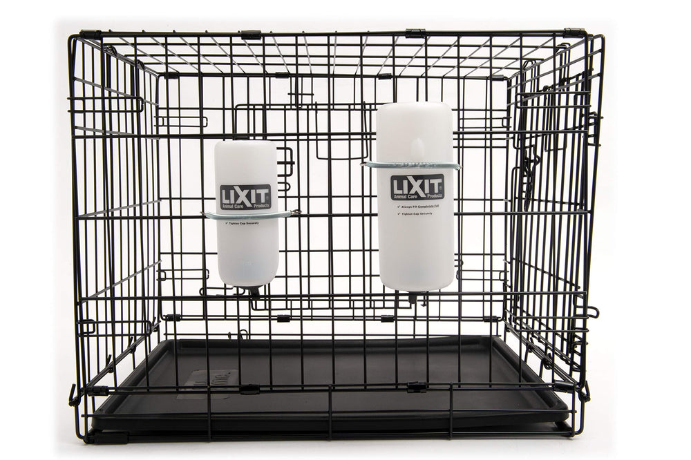 Lixit small-dog carrier use bottle keeps pets hydrated
