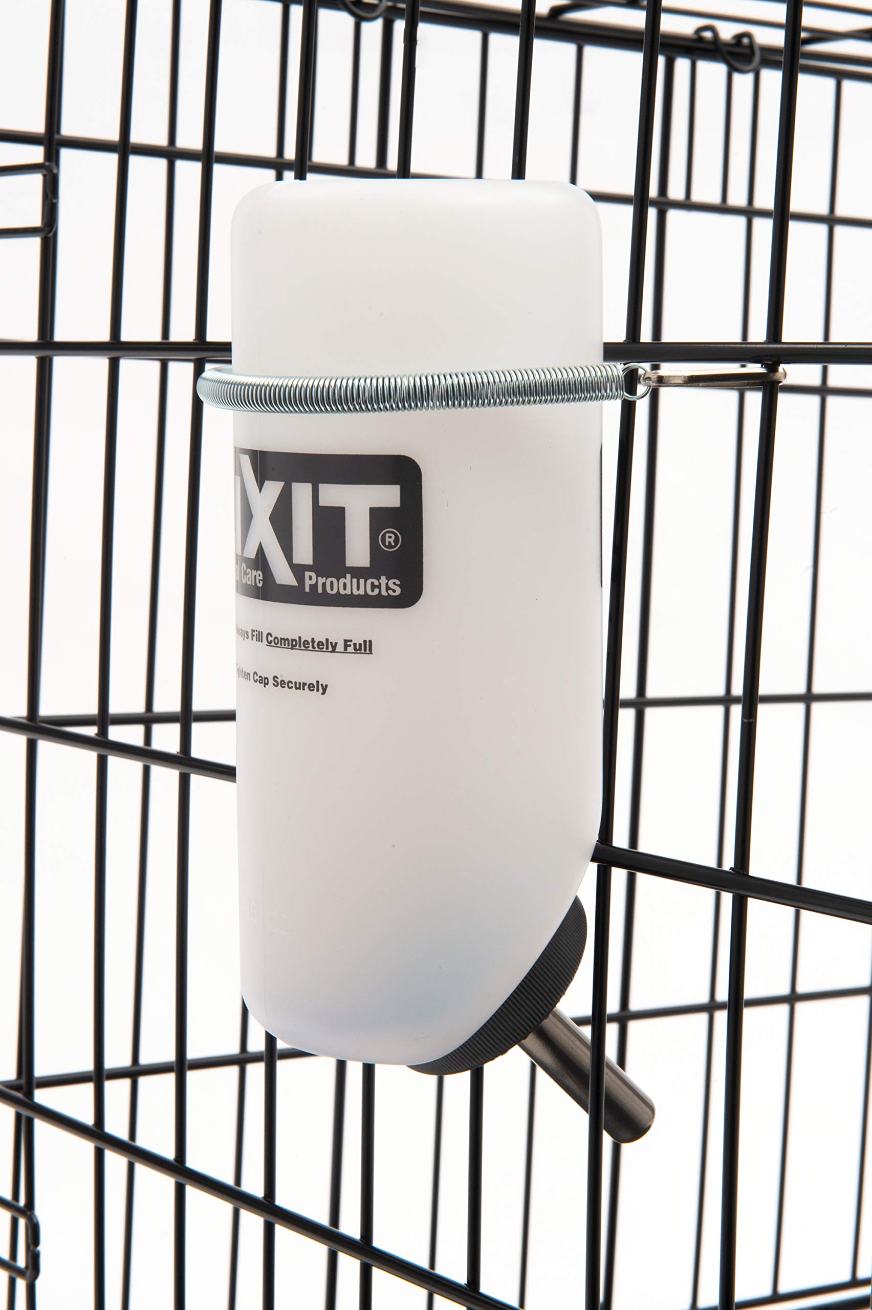 Lixit vacuum-like operation ensures steady water flow in crates