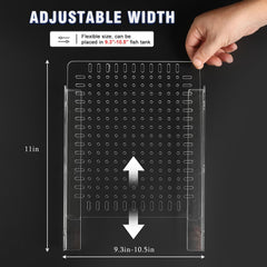 LIYAOLI acrylic divider adjustable width for precise fit