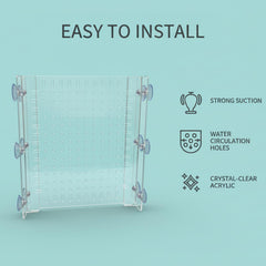 LIYAOLI crystal-clear divider enhances tank visibility and aesthetics