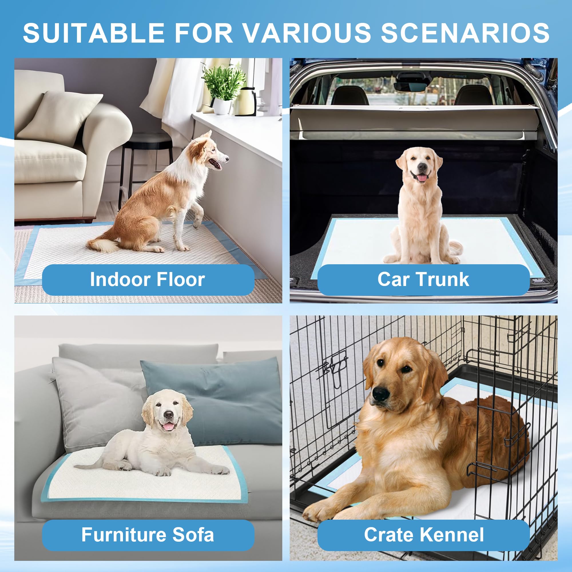 LIYINGSER extra-large pads suit dogs, cats, rabbits, and more