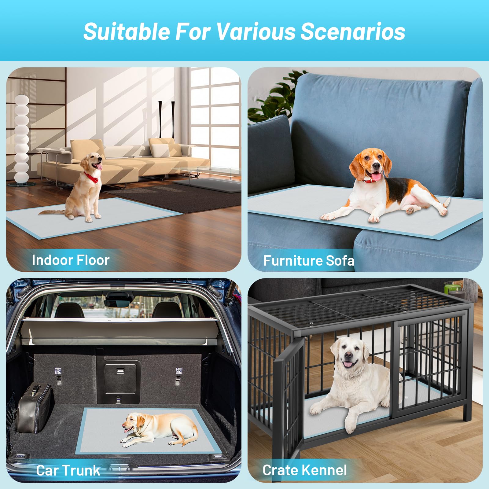 LIYINGSER pads used in car travel to contain spills during trips.