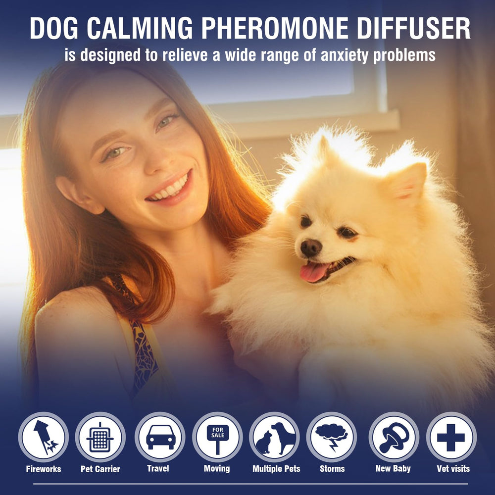LKBHGF 2 plug-in diffusers in use for anxious dogs