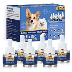 LKBHGF dog diffuser refills 6-pack ready for calming diffusion.