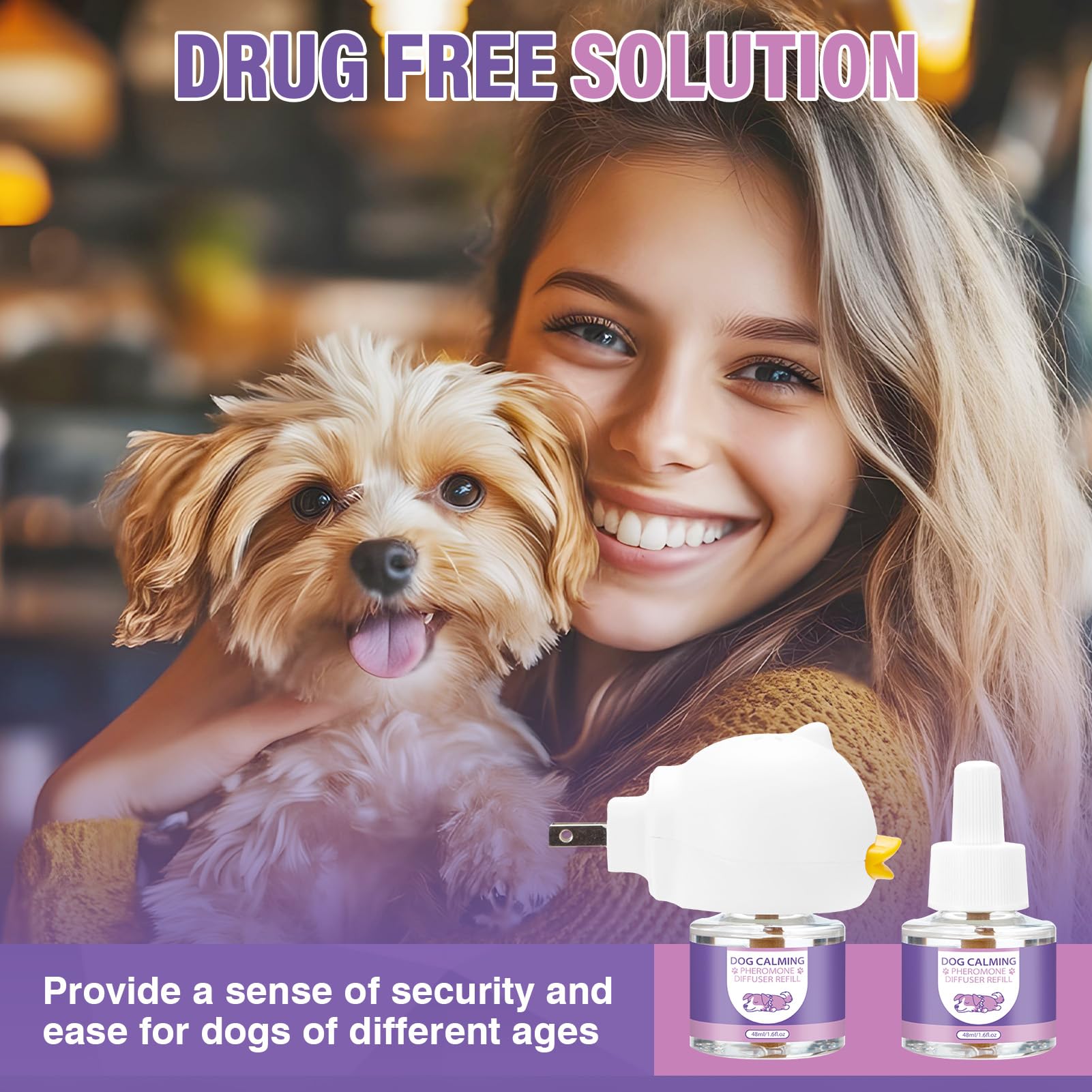 LKBHGF scent-free ingredients highlight gentle release for daily dog care.