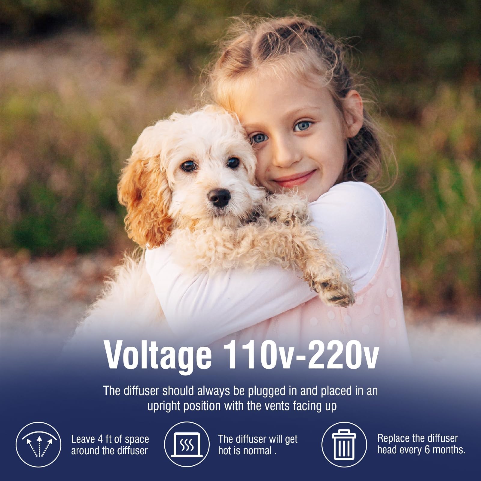 LKBHGF natural ingredients label emphasizes safe, non-sedative calming for dogs.