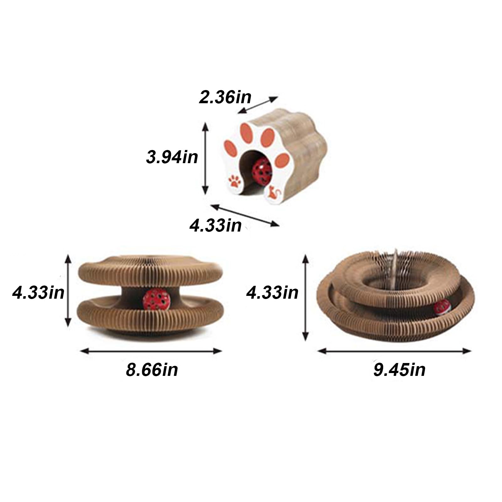 Lktvys Kitty Curlz kit includes catnip for extra engaging play.