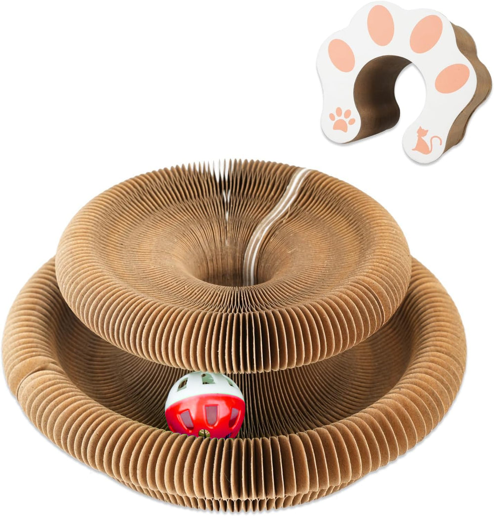 Lktvys Kitty Curlz toy folded accordion for space-saving indoor fun and exercise.