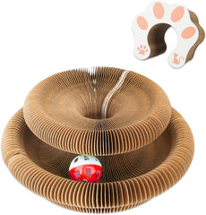 Lktvys Kitty Curlz toy folded accordion for space-saving indoor fun and exercise.