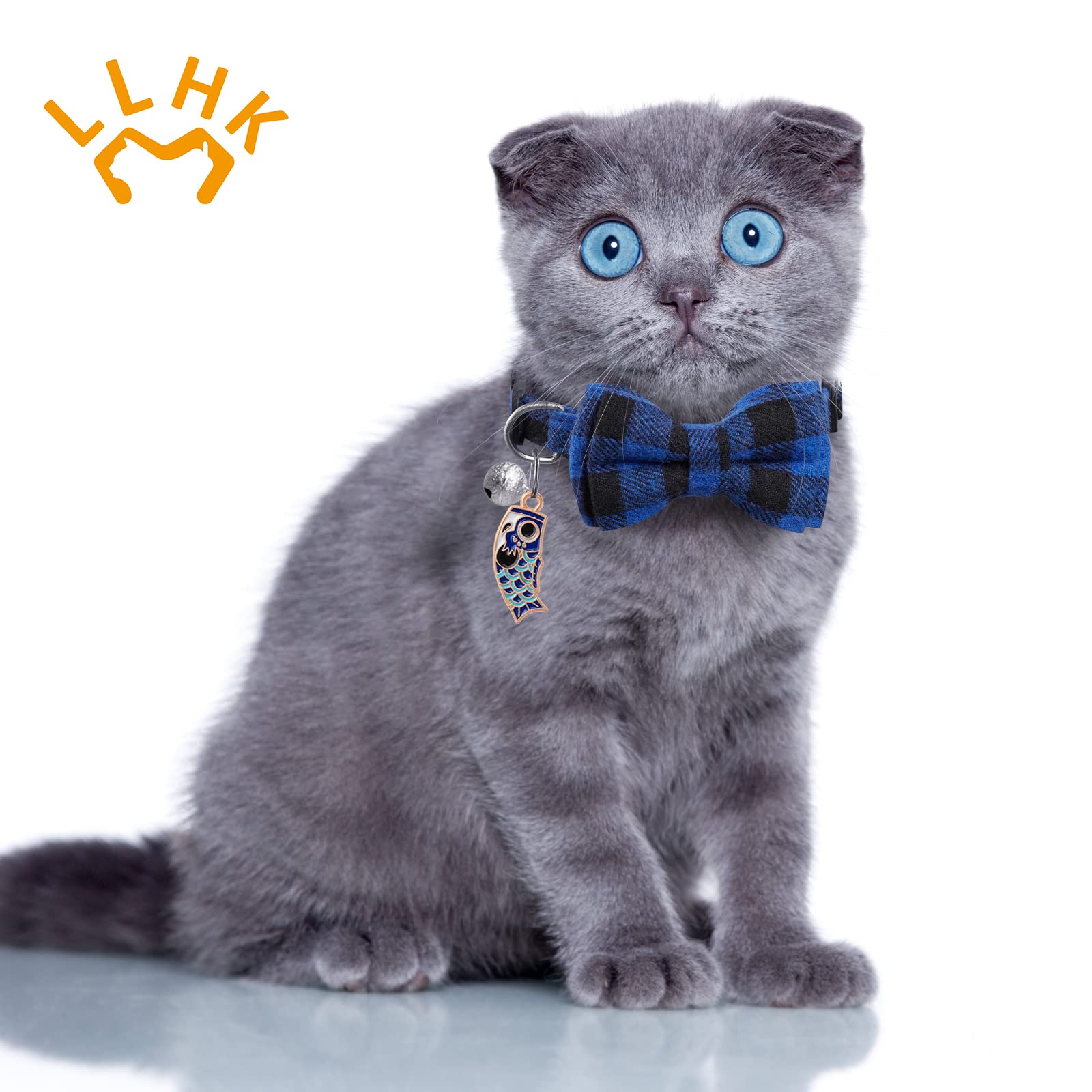 LLHK 4-pack cat collars offers versatile color options for rotation.