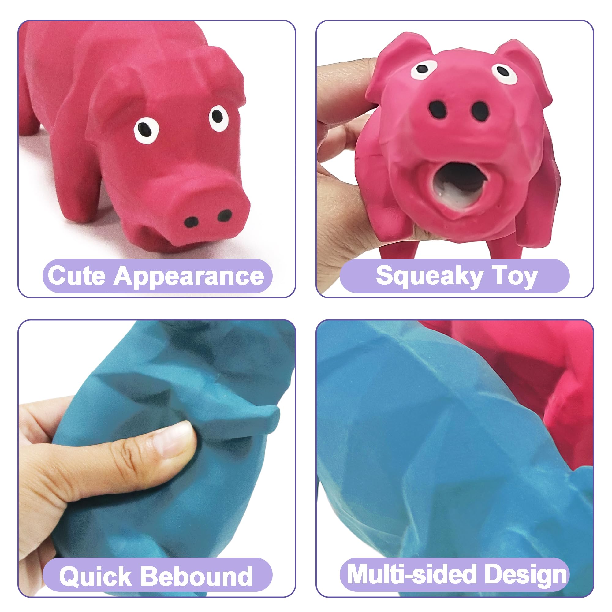 LLSPET compact 5.7 inch dog toy is easy to carry for on-the-go fun.