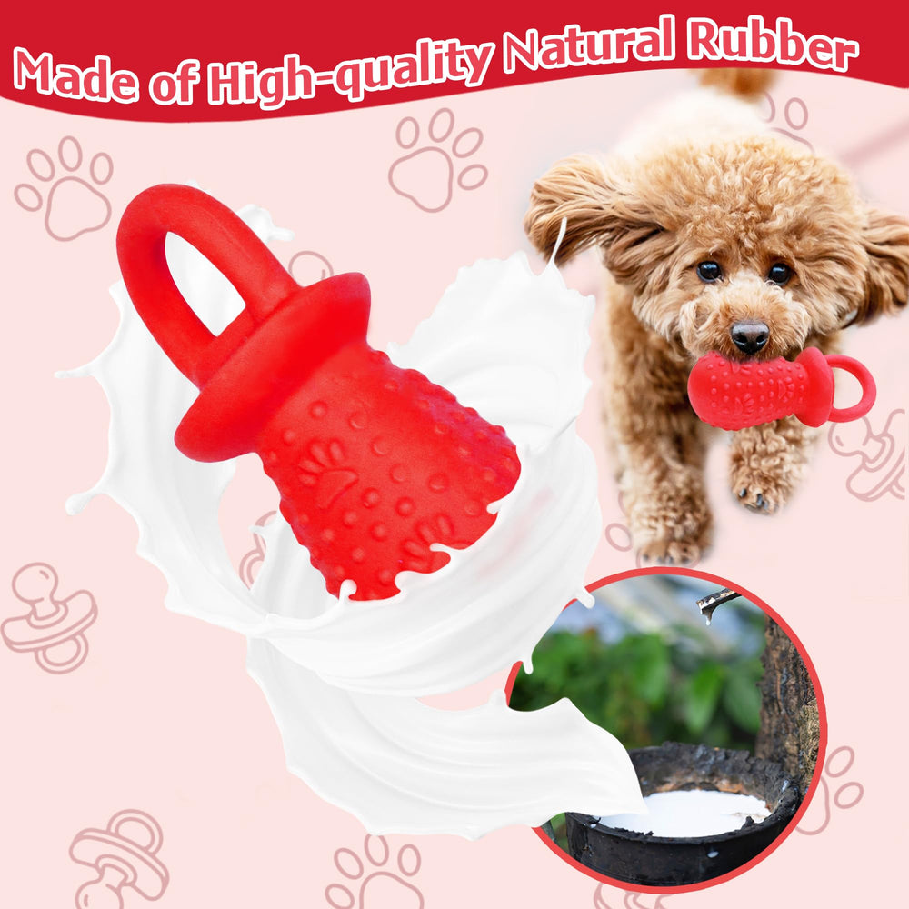 LLSPET dog toy teething bumps gum massage prompts mild gum comfort