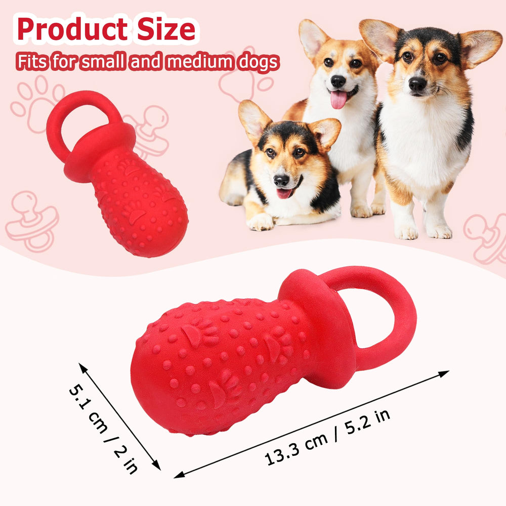 LLSPET latex dog toy durable surface shows tough chew resistance