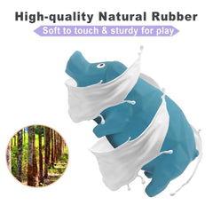 LLSPET pig toy emits oink when squeezed to boost playtime engagement.