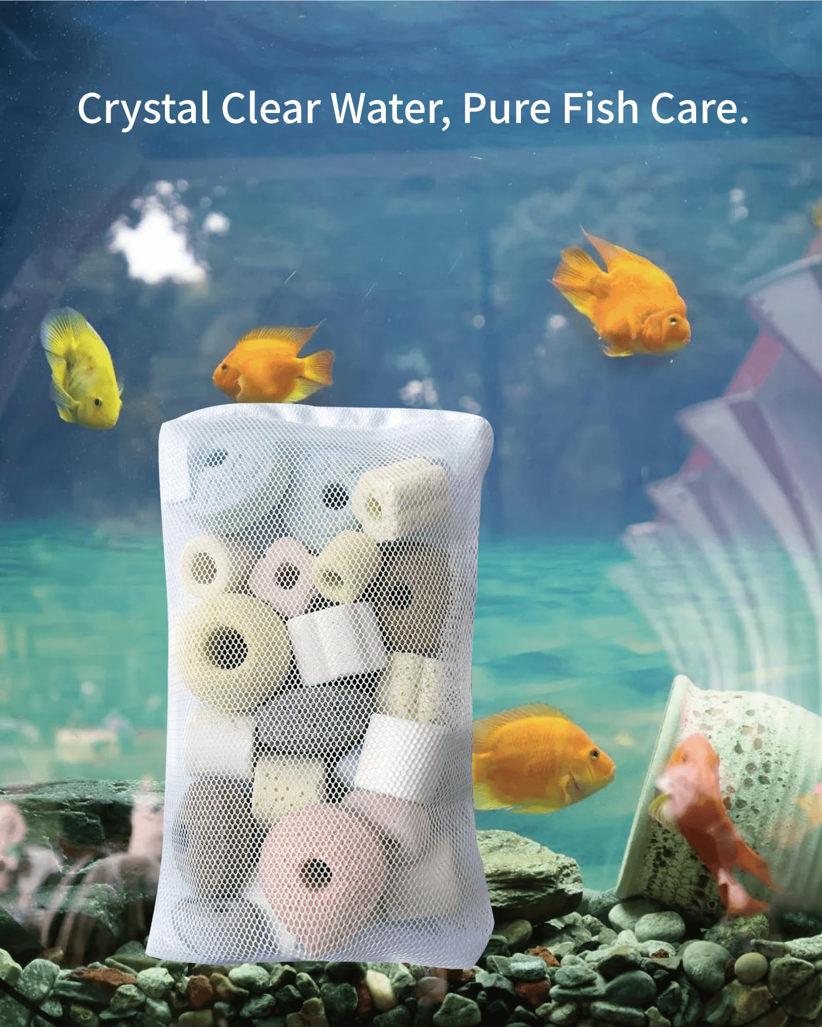 LLTGMV filter bags fit in-tank filters for streamlined media