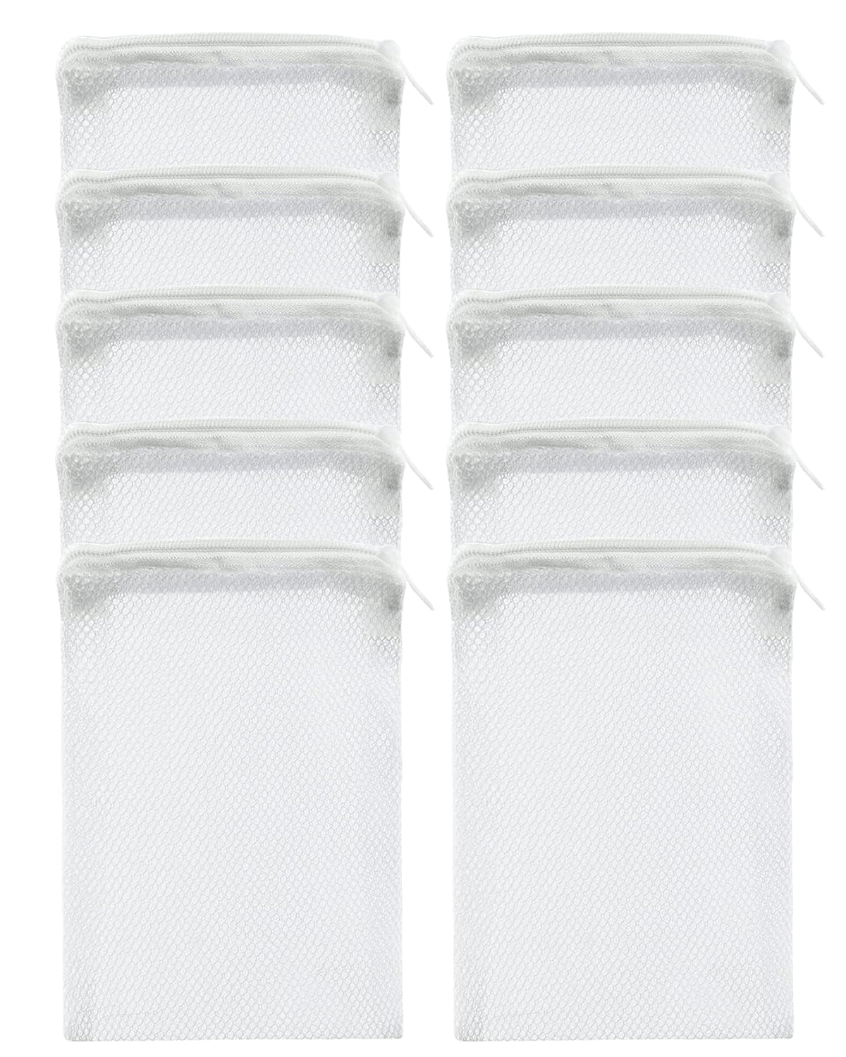 LLTGMV aquarium filter media bags with zipper for secure reusable filtration media storage