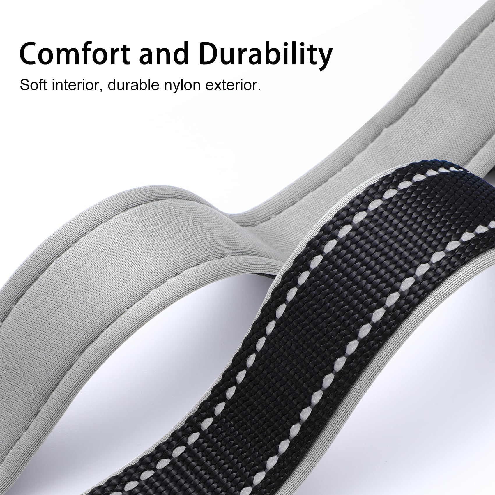 LLUAII AirTag dog collar buckle-quick-release offers easy removal on demand