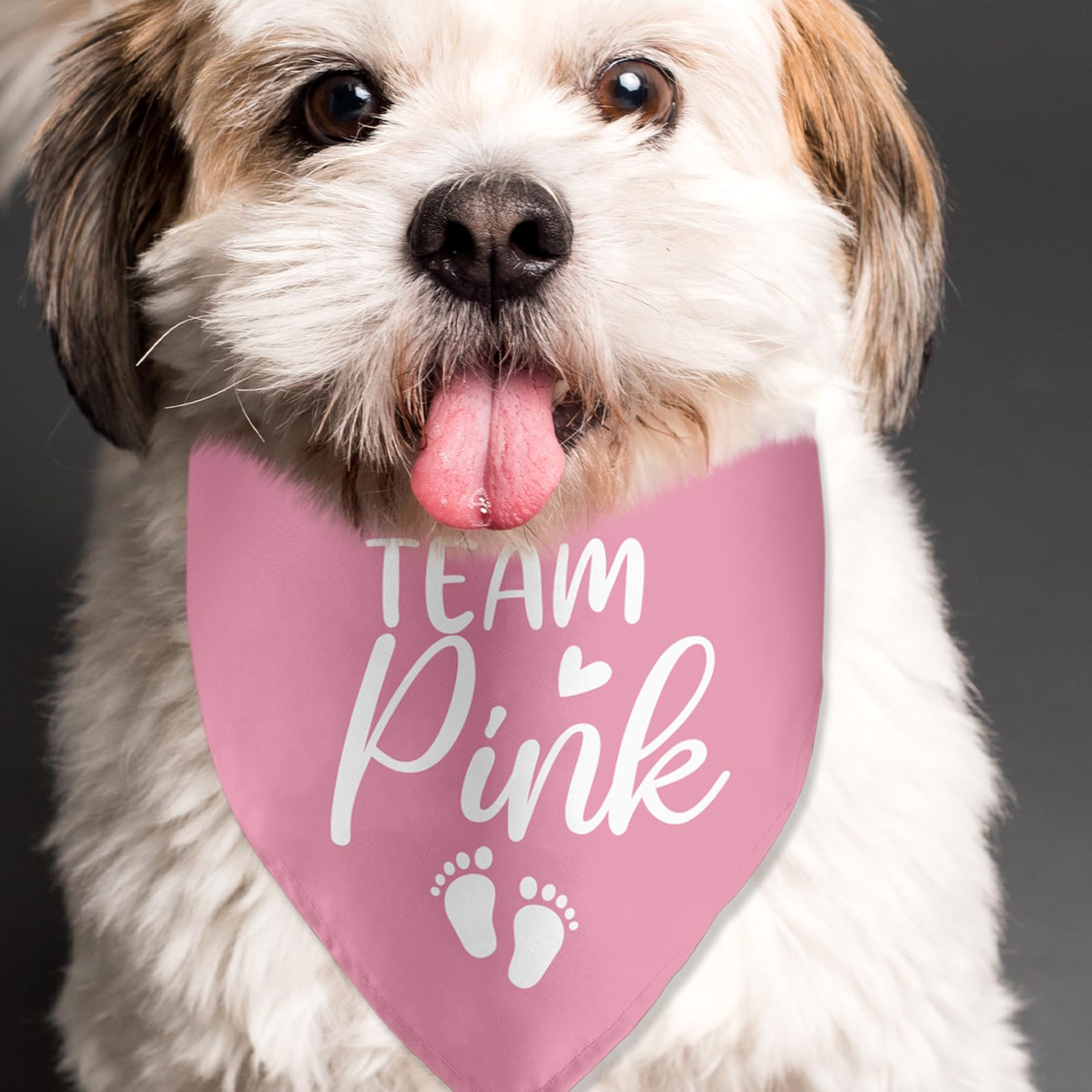 Lmaurrizt Team Pink Bandana pattern modeling daily wear with style