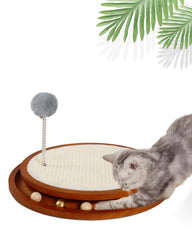 LMUGOOS Cat Scratcher with Sisal Pad enables durable scratching and furniture protection