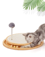 LMUGOOS cat sisal scratching pad: durable texture protects furniture
