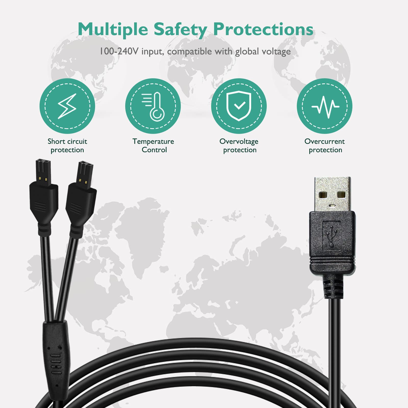 Lnauy Petsafe charger cable for 300-yard trainer ensures consistent power delivery.