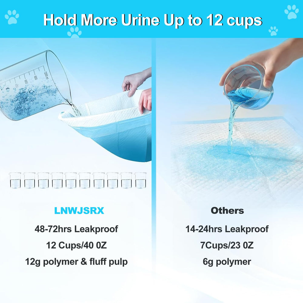 LNWJSRX pee pads versatile for crates kennels multi-surface use