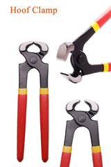 Loaged hoof trimming shears delivering clean, controlled cuts.