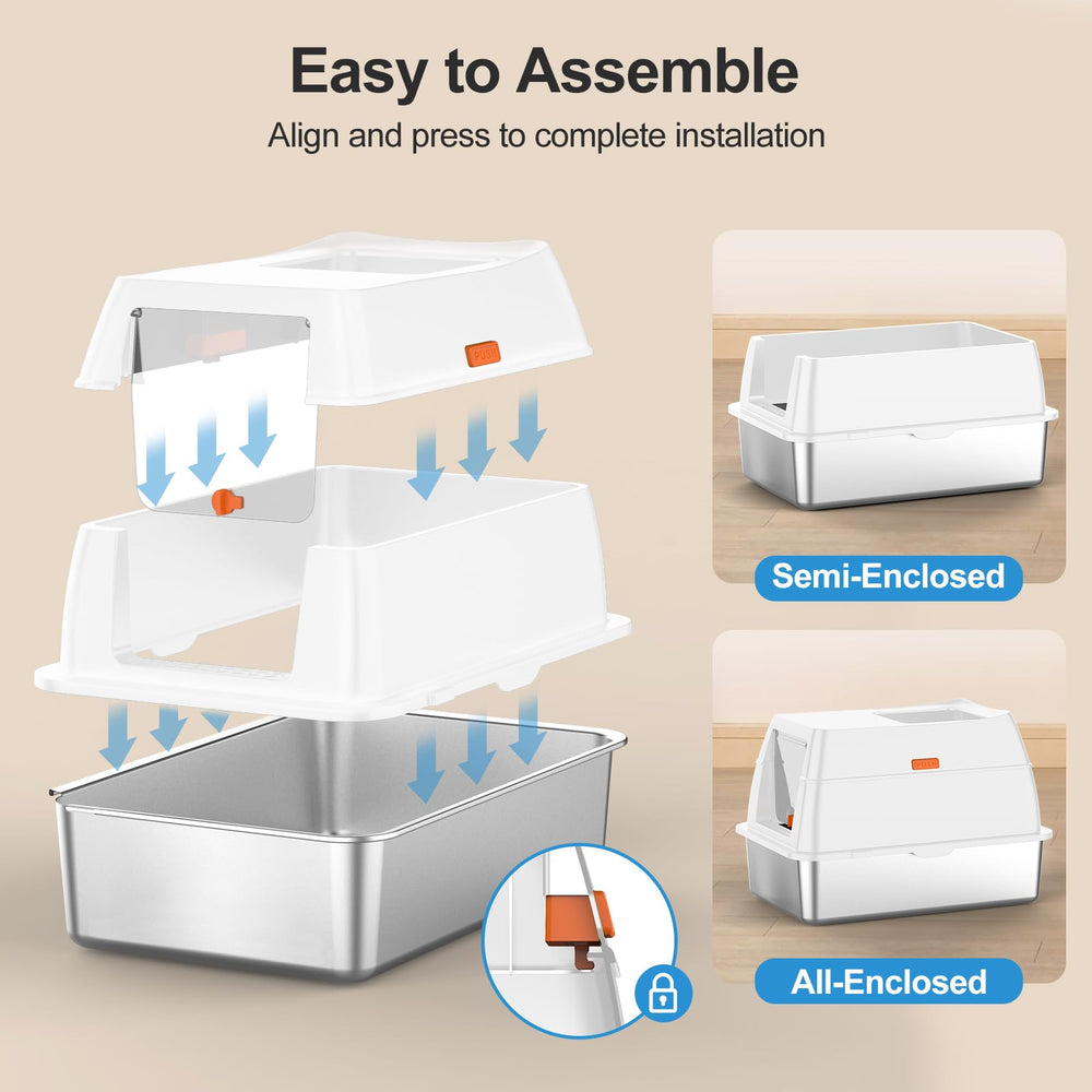 Lobeve filter pedal enables easy, hands-free access.