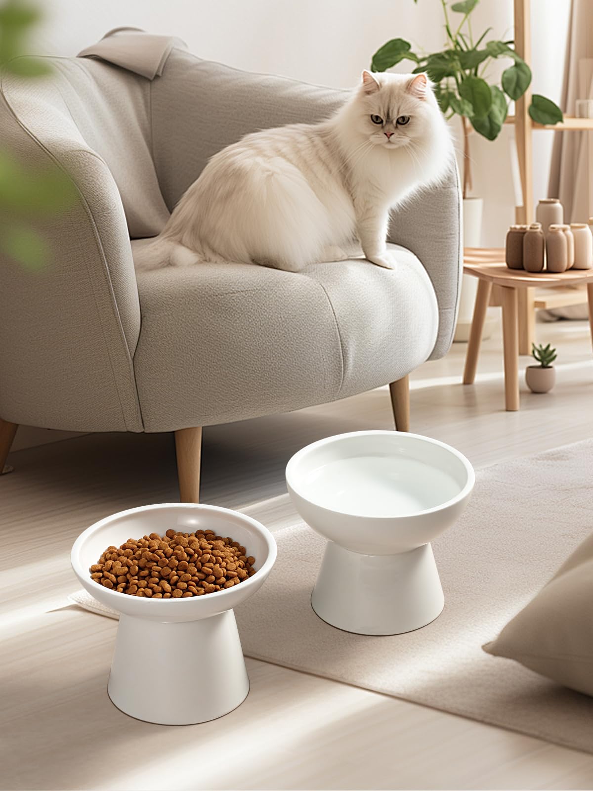 LoeJan modern aesthetic design in white for stylish home decor.