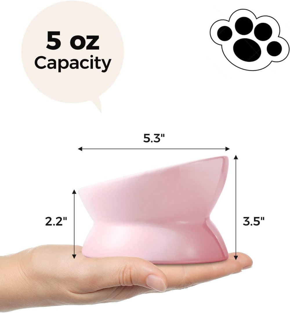 LoeJan anti vomiting tilt design helps food reach center for comfortable eating