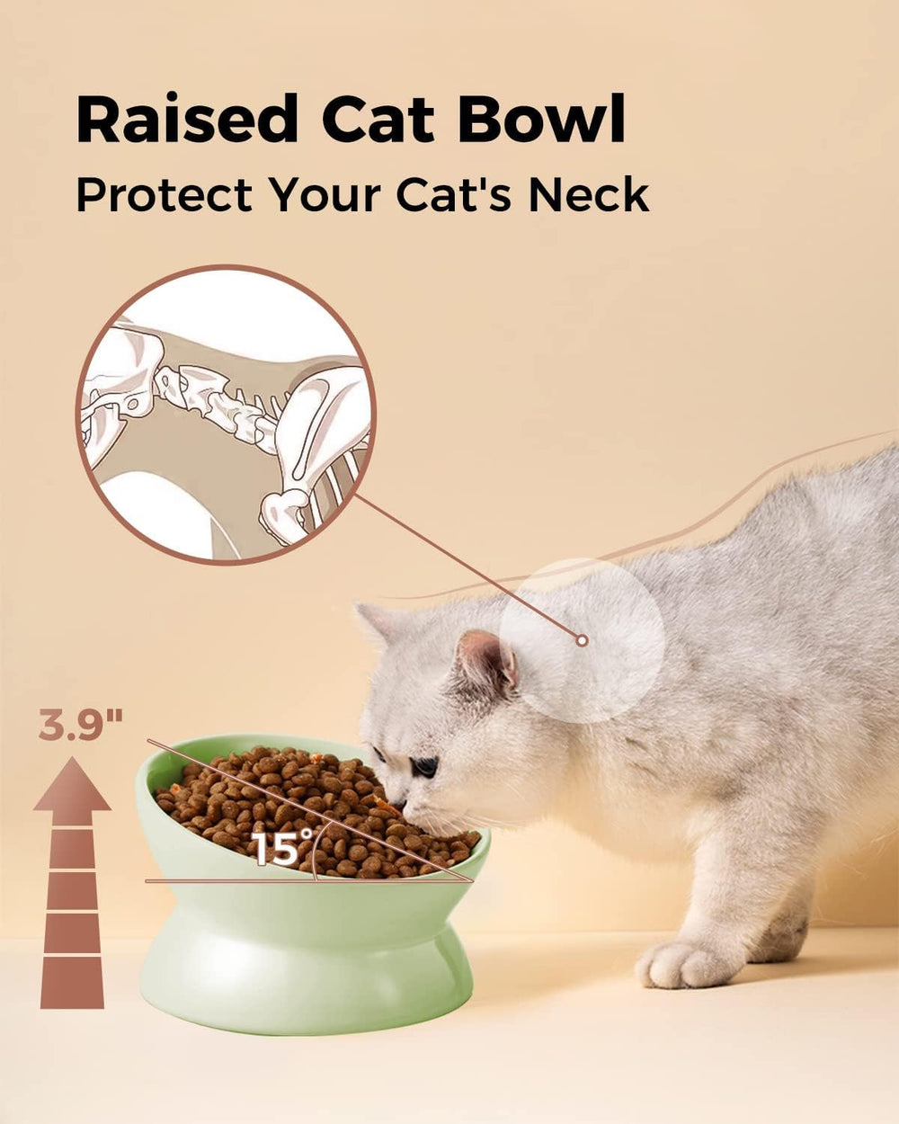 LoeJan 2-pack green set fits multi-pet households