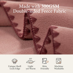 Loesuona dog blanket on dog provides cozy resting space.