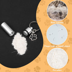 Loetere paw pendant gold highlights an elegant, portable tribute for pet memory.