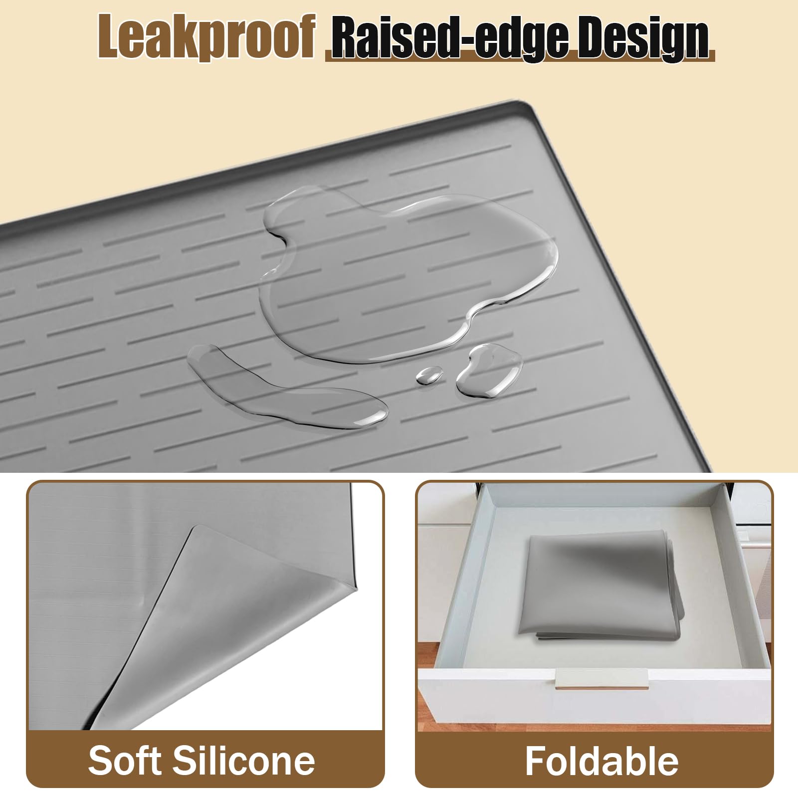 LOGIFTVE easy-clean-dog-food-mat is quick to wipe down or run through the dishwasher.