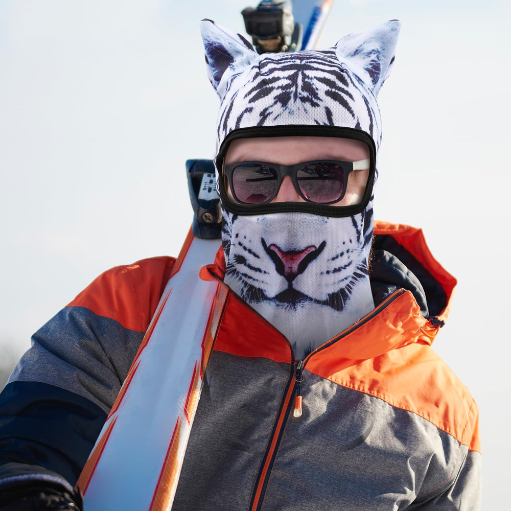 LOGJAM Cat Shiesty mask breathable fabric supports quick-drying performance.