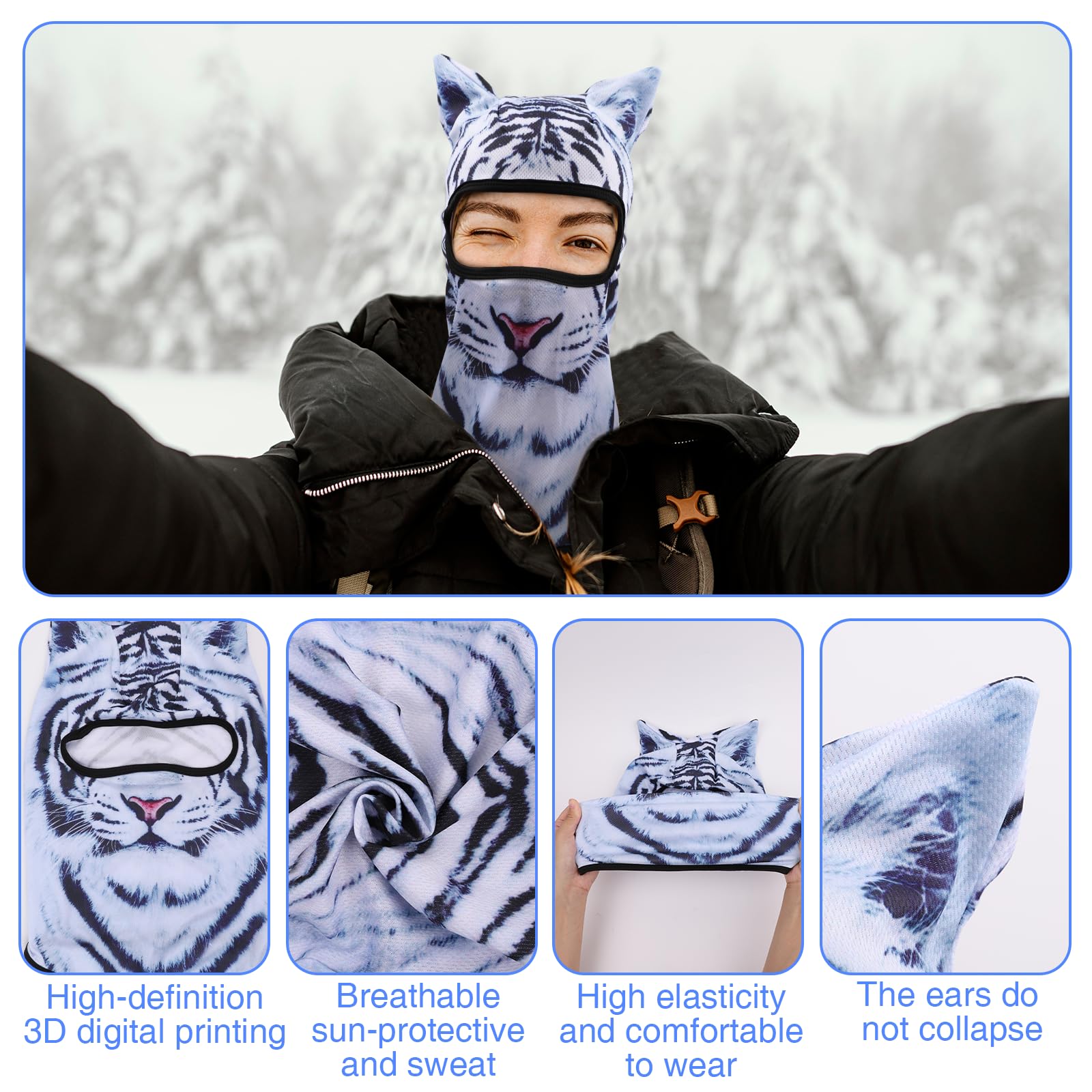 LOGJAM Cat Shiesty mask design B prioritizes breathable comfort on hikes.