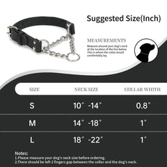 LOIIHEII Martingale Collar adjustable-loop enables a customizable fit for different breeds.
