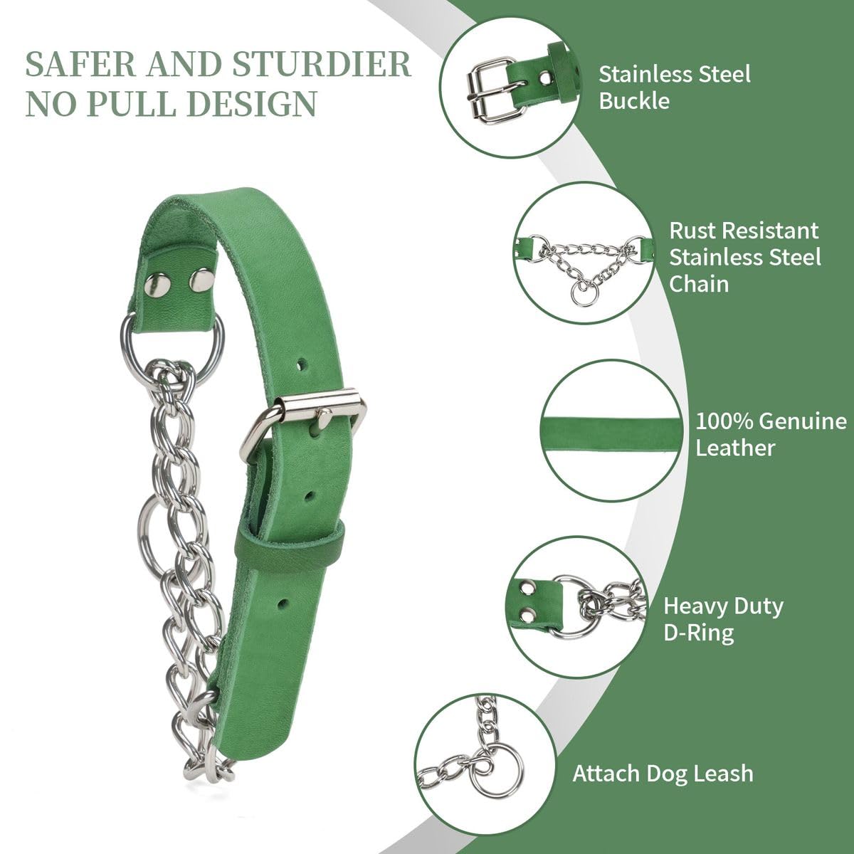 LOIIHEII anti-slip design secures dogs during active walks