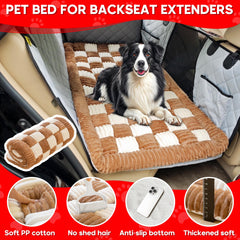 Loiion dog car bed mat easy-clean fabric; machine washable for quick cleanup