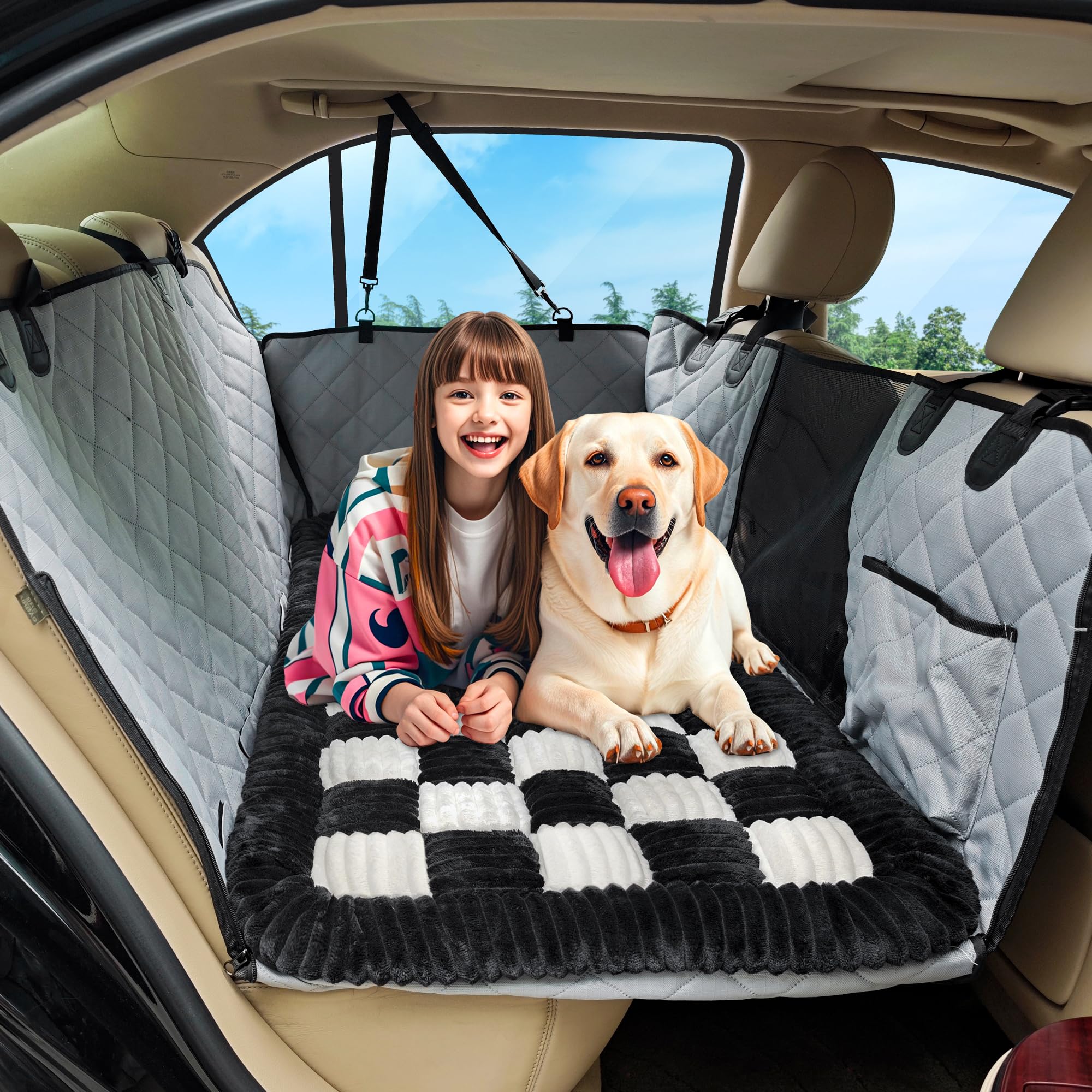 Loiion size-50x246 mat fits most back seats
