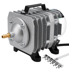 Lokgd 950GPH aquarium air pump outlet delivers high-output aeration for fish tanks.