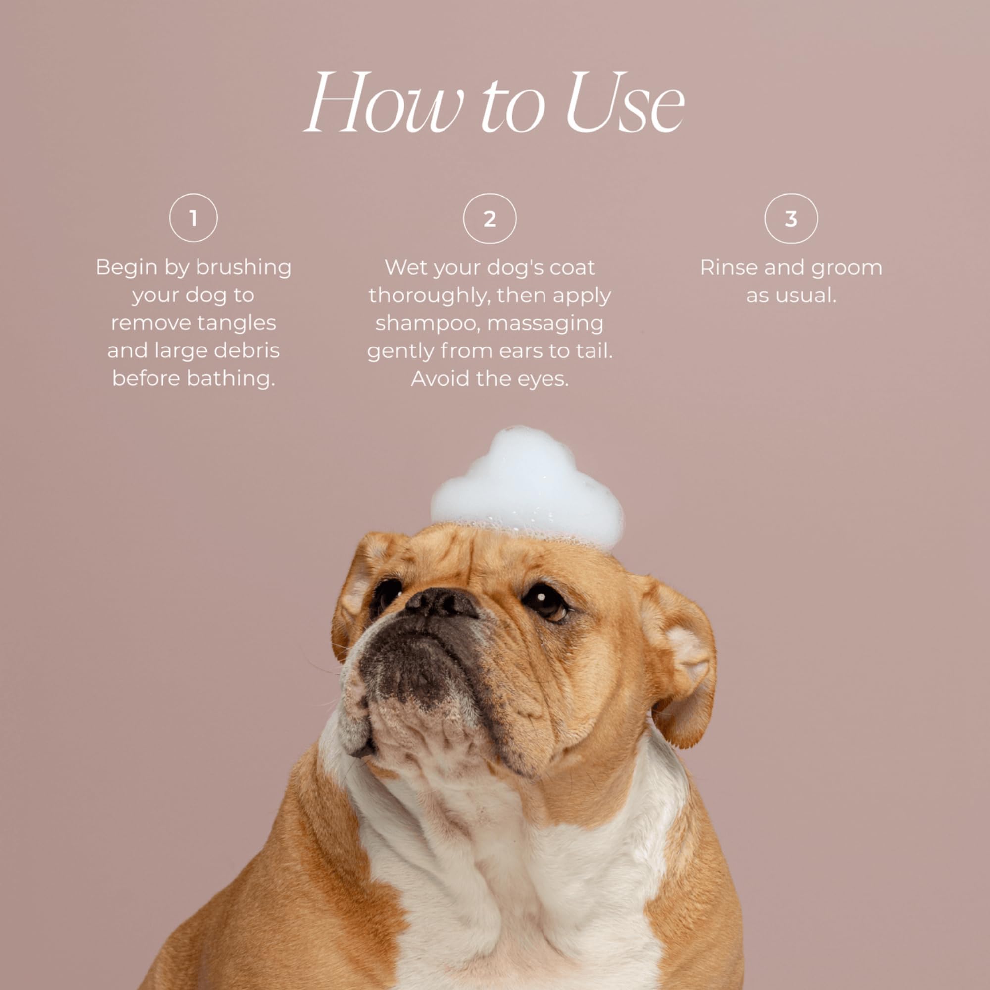 LolaVie Puppy Love bottle features fragrance for a pleasant clean