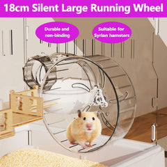 LOLLBIRD hamster cage removable base tray for quick cleaning.