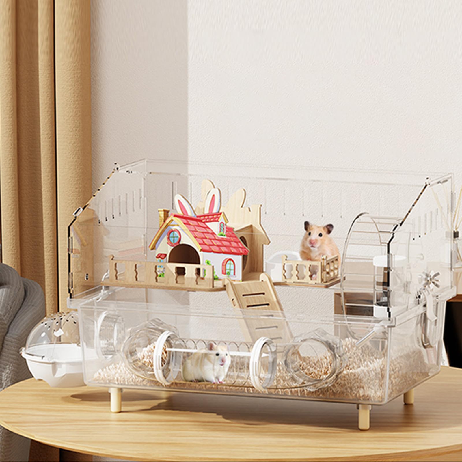 LOLLBIRD large hamster cage extended tubes for climbing and exploration