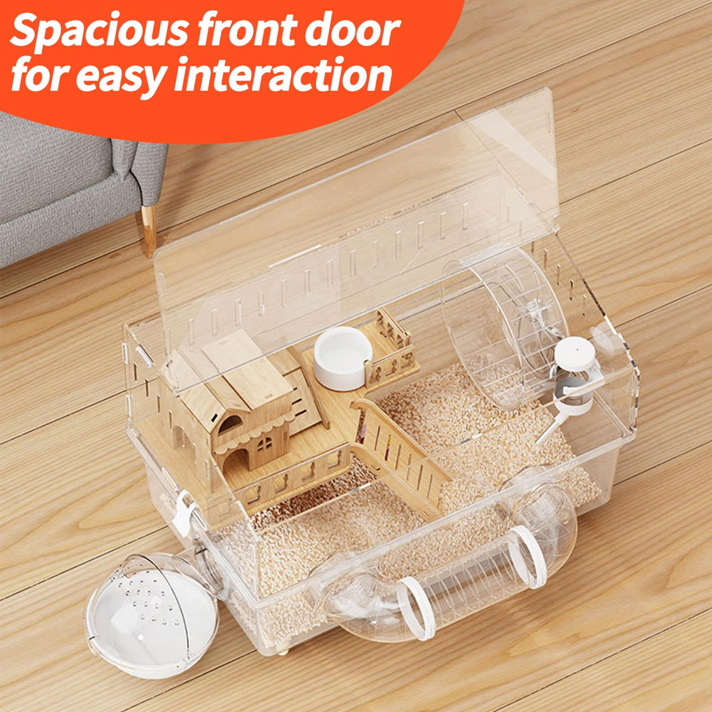 LOLLBIRD multi-level design with wide doors for effortless access